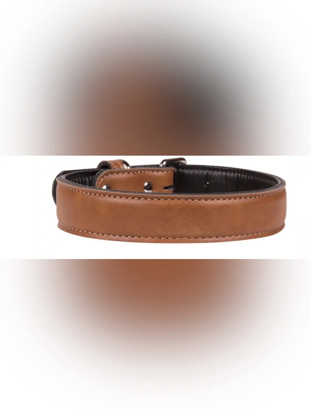 🐈 🐶 P. GRAHAM DUNN NWT Faux  Leather Pet Collar 🐶 🐈